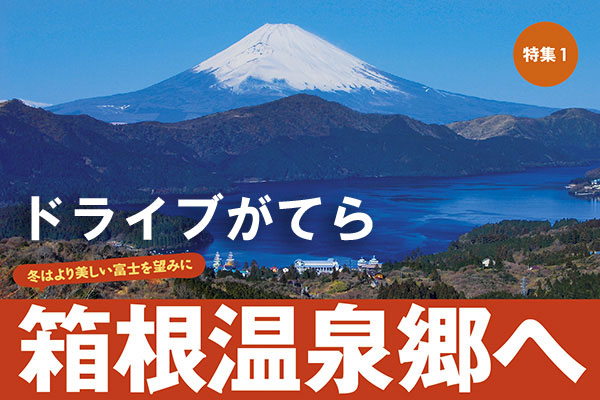 【ドライブがてら富士山を望むスポット】箱根温泉郷へのサムネイル