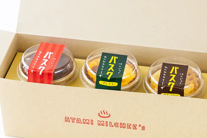 熱海ミルチーズ「半熟バスクチーズケーキ」