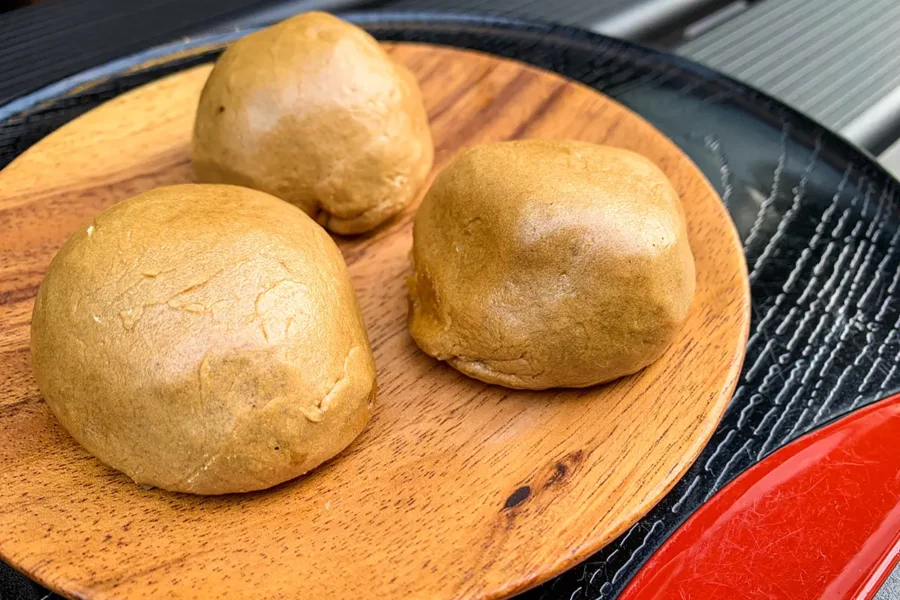 勝月堂「湯乃花まんじゅう」