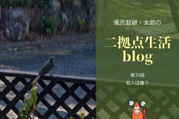 風呂超爺・太郎の二拠点生活blog「第39話・犯人は誰？」のサムネイル